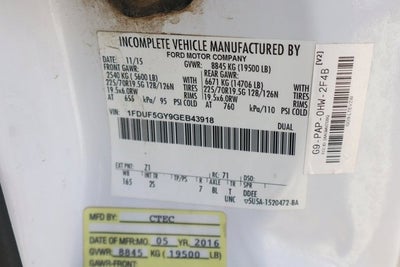 2016 Ford F-550SD XL