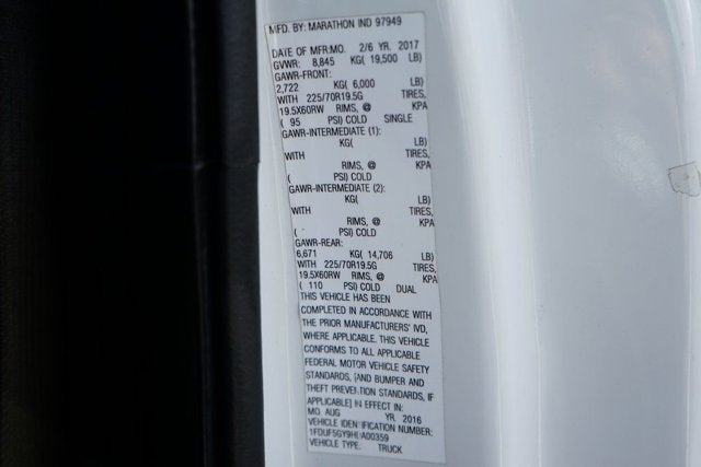 2017 Ford Super Duty F-550 DRW XLT