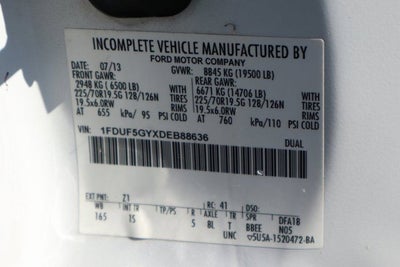 2013 Ford F-550SD XL