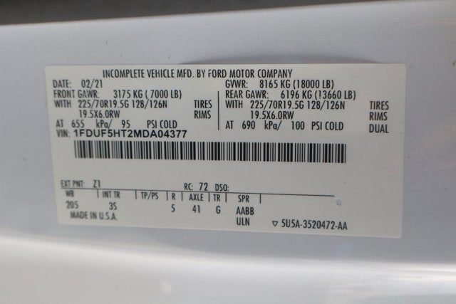 2021 Ford F-550SD XLT