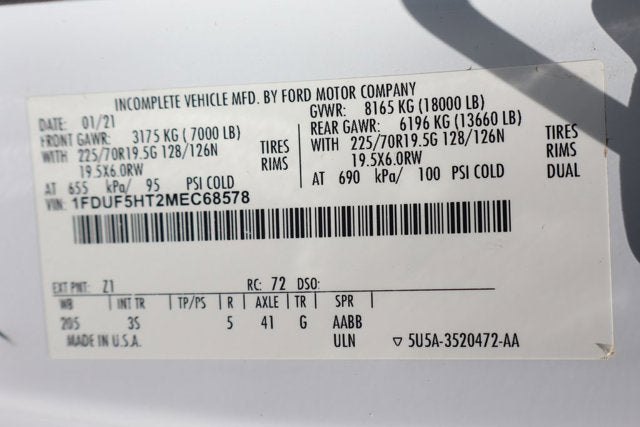 2021 Ford F-550SD XLT