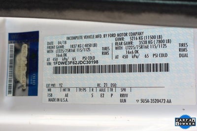 2018 Ford E-350SD Base