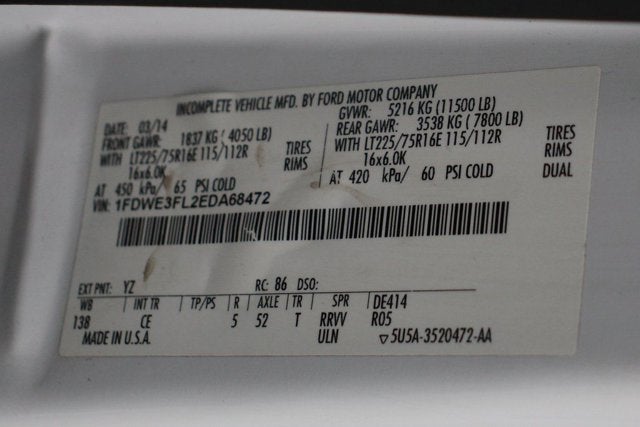 2014 Ford E-350SD Base