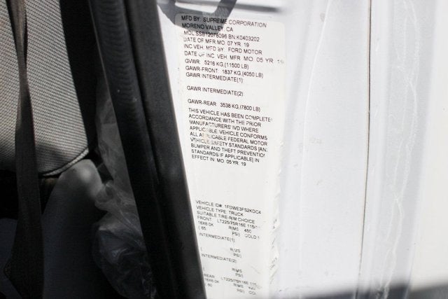 2019 Ford E-350SD Base