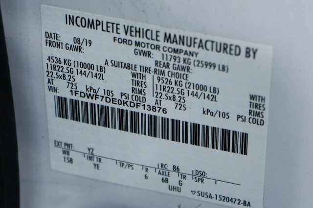 2019 Ford F-750SD Base