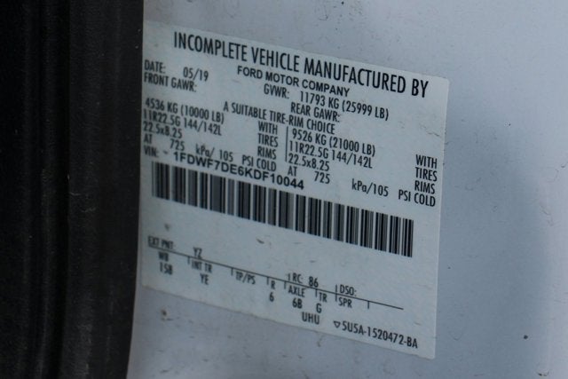 2019 Ford F-750SD Base