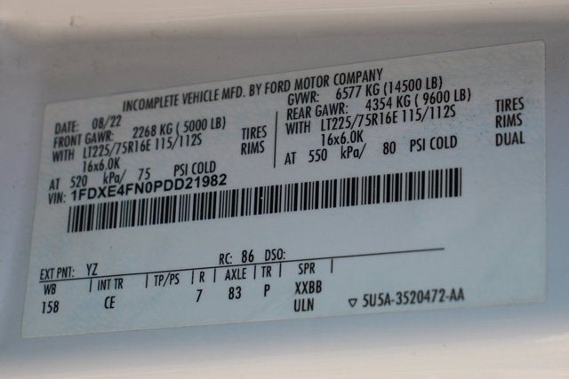 2023 Ford E-450SD Base