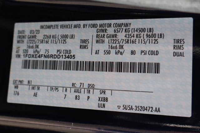 2024 Ford E-450SD Base