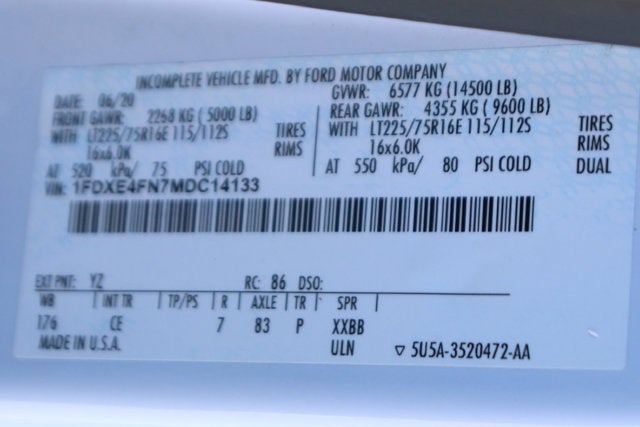 2021 Ford E-450SD Base