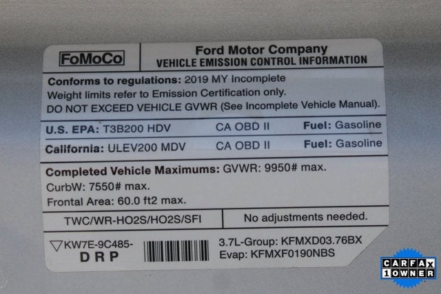 2019 Ford Transit Chassis Base