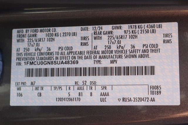 2025 Ford Escape Active