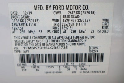 2020 Ford Explorer XLT