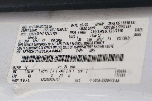 2020 Ford Transit-150 XLT