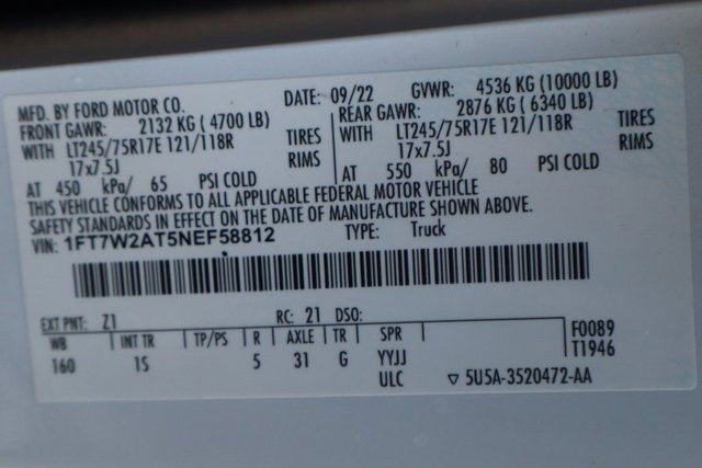 2022 Ford F-250SD XL