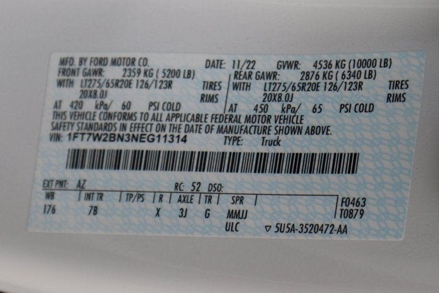 2022 Ford F-250SD Platinum