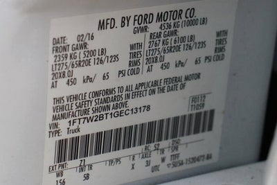 2016 Ford F-250SD Lariat