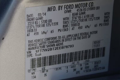 2014 Ford F-250SD XLT