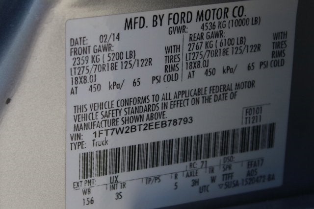 2014 Ford F-250SD XLT