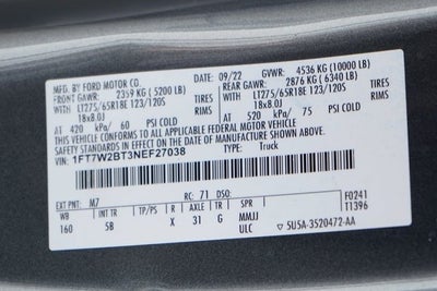 2022 Ford F-250SD Lariat