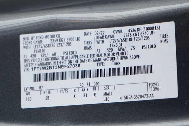 2022 Ford F-250SD Lariat