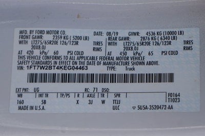 2019 Ford F-250SD Lariat