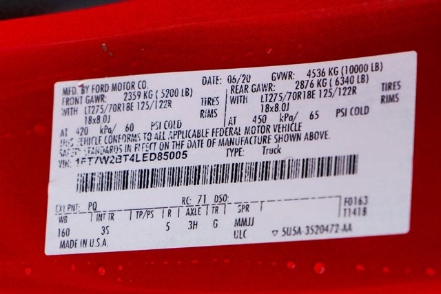 2020 Ford F-250SD XLT