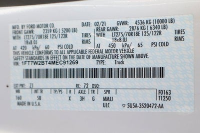 2021 Ford F-250SD Lariat