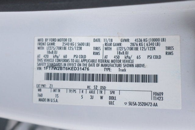 2019 Ford F-250SD XL