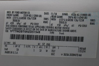 2019 Ford F-250SD Lariat