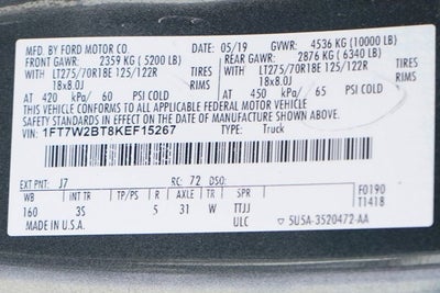 2019 Ford F-250SD XLT