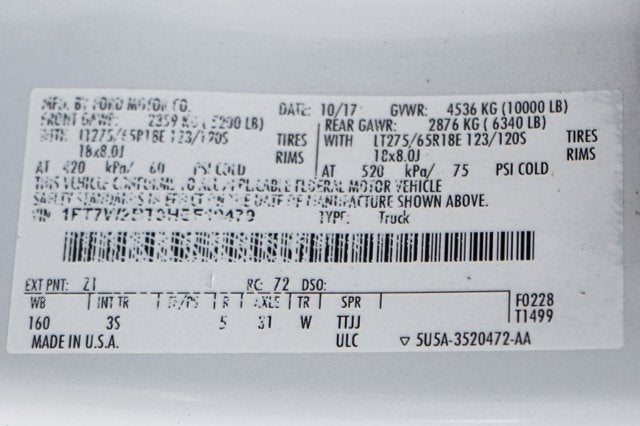 2017 Ford F-250SD XLT