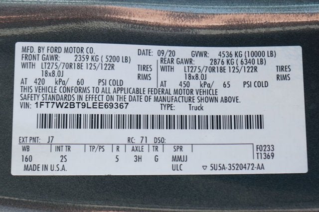 2020 Ford F-250SD XLT