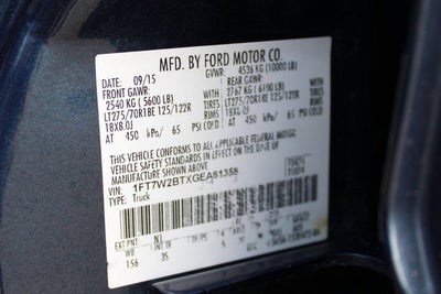 2016 Ford F-250SD XLT