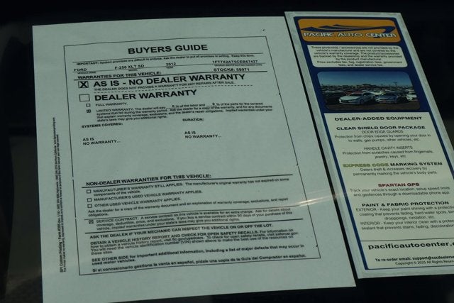 2012 Ford F-250SD XLT