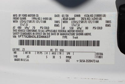 2020 Ford F-250SD XL