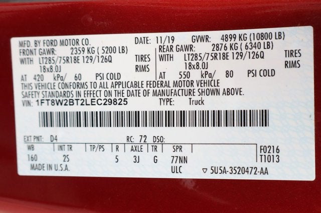 2020 Ford F-250SD XLT