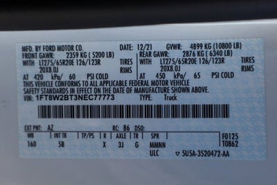 2022 Ford F-250SD Lariat