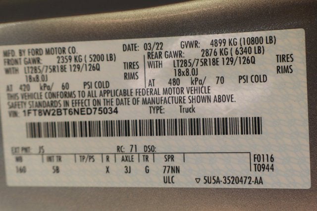 2022 Ford F-250SD Lariat