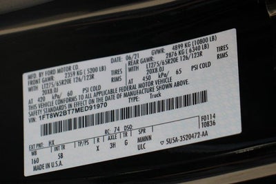 2021 Ford F-250SD Lariat