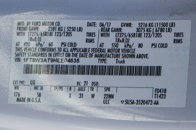 2017 Ford F-350SD Lariat