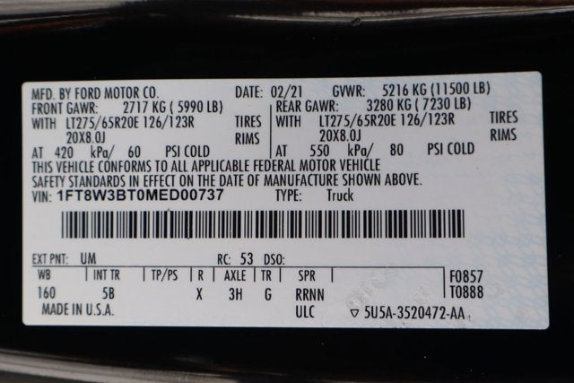 2021 Ford F-350SD Lariat