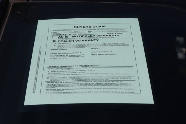 2021 Ford F-350SD Lariat