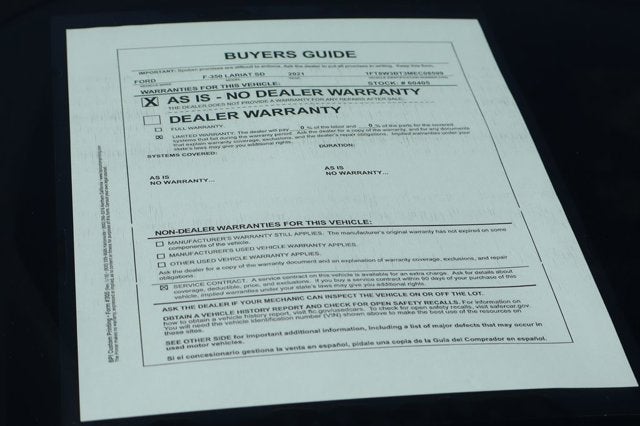 2021 Ford F-350SD Lariat