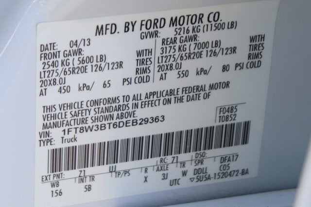 2013 Ford F-350SD Lariat