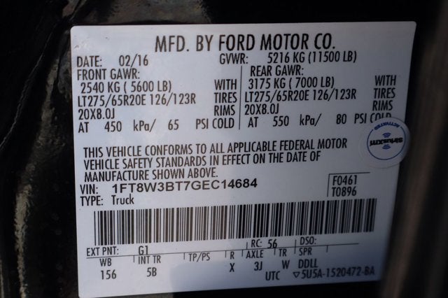 2016 Ford F-350SD Lariat