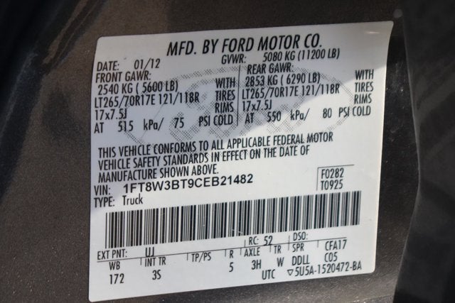 2012 Ford F-350SD XLT