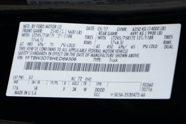 2017 Ford F-350SD Lariat