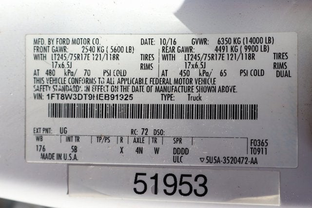 2017 Ford F-350SD Lariat