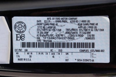 2019 Ford F-450SD Lariat