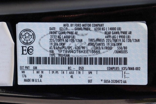 2019 Ford F-450SD Lariat